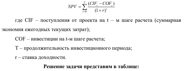 Инвестор решил приобрести бензозаправочную станцию стоимостью 200 млн.руб. Ежегодные свободные от долгов поступления прогнозируемые в течение последующих 10 лет составят 140 млн.руб. В конце 10 года инвестор планирует продать станцию по цене 300 млн.руб. Ставка дисконтирования принимается на уровне минимально приемлемого для инвестора дохода и равна 13 % годовых. Рассчитать чистую приведенную стоимость.