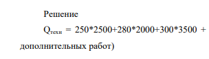 Определите годовой объем работ по технологической трудоемкости, ч (Qтexн = Ni*Tтехн.i).