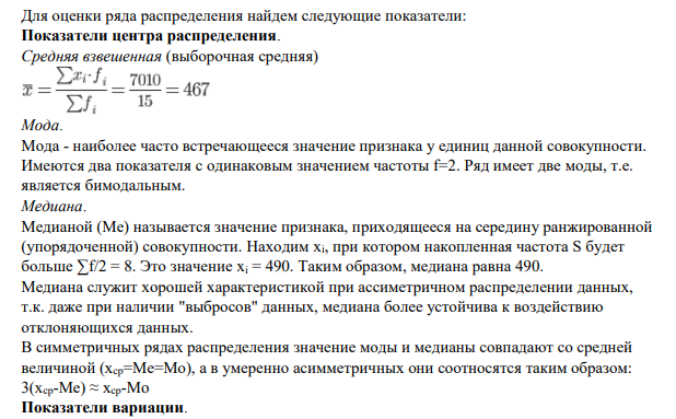 Представить данную выборку в виде вариационного ряда. Построить полигон частот, гистограмму, кумуляту и график эмпирической функции распределения.