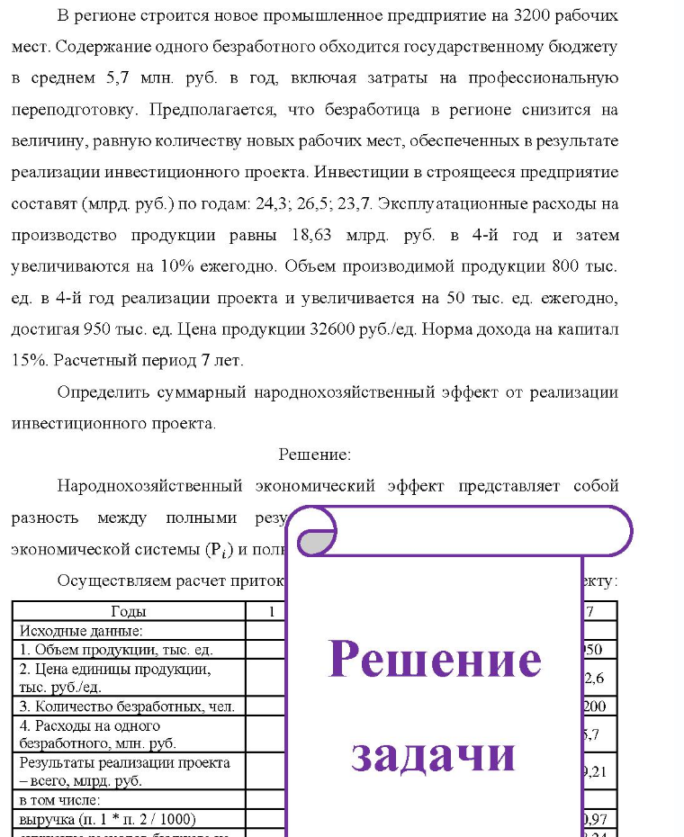 В регионе строится новое промышленное предприятие на 3200 рабочих мест. Содержание одного безработного обходится государственному бюджету в среднем 5,7 млн. руб. в год, включая затраты на профессиональную переподготовку. Предполагается, что безработица в