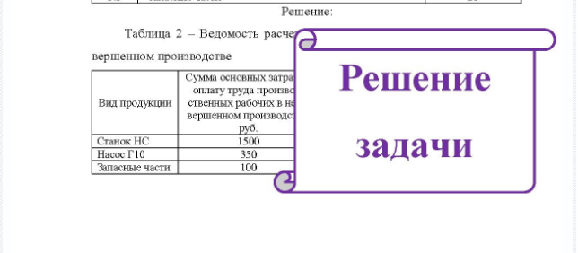 Задача Учет издержек производства и калькулирование себестоимости про- дукции машиностроения. Задание. Используя исходные данные табл. 1, рас- пределить сумму фактических расходов по содержанию и эксплуатации обо- рудования между видами продукции.