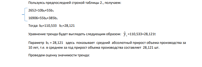 Имеются данные об объемах производства продукции на предприятии: Таблица 1 – Исходные данные 2007 2008 2009 2010 2011 2012 2013 2014 2015 2016 Холодильники и морозильники, шт. 132 172 193 221 258 277 299 353 372 375 1. Проведите сглаживание динамического ряда методом трехзвенной скользящей средней.