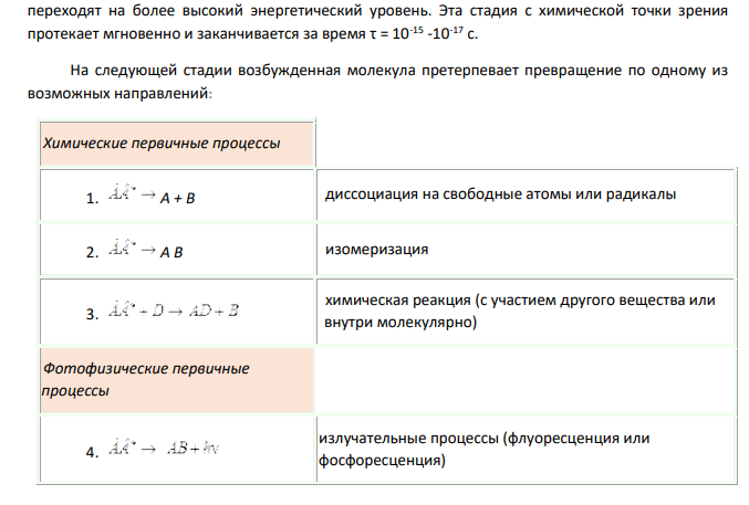 Цепные и фотохимические реакции, реакции в растворах. 1. Дайте определение фотохимической реакции.