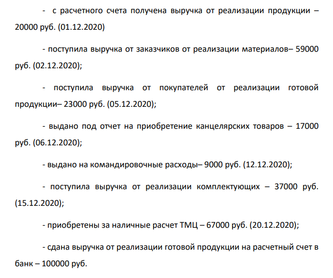 ООО «Б» - производственное предприятие 1) Определить лимит остатка кассы, действующий с 1 января 2021 года, по объему поступлений наличных денежных средств на основе исходных данных при соблюдении следующих условий: а) организаций расположена в городе N, где есть банк; б) организация расположена в городе P, где нет банка.
