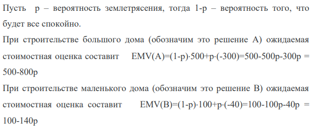 Строительная компания решила построить жилой комплекс в Японии. Она выбирает между двумя проектами: большим жилищным комплексом и маленьким.
