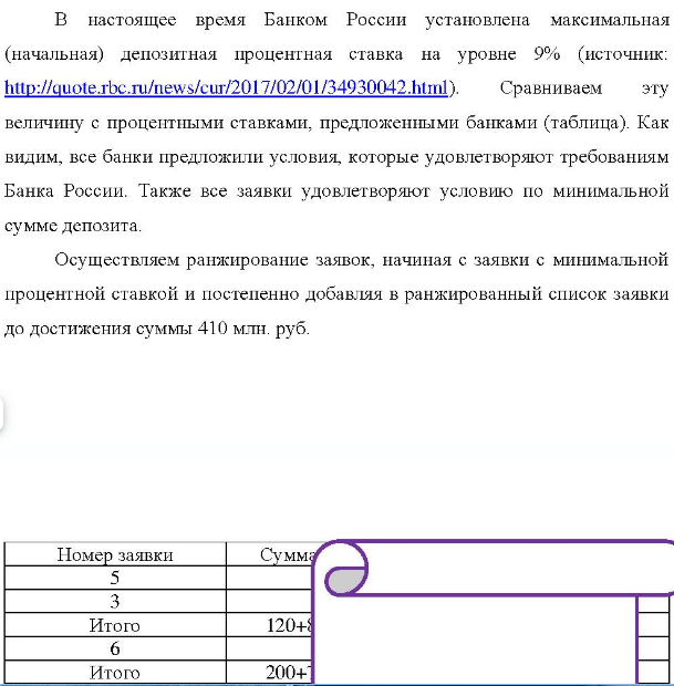 В средствах массовой информации было опубликовано сообщение о том, что по решению кредитного комитета Банка России от 29.09.20. г. проводится депозитный аукцион. Дата проведения аукциона - 01.10.этого же года., дата возврата депозита и причитающихся процентов - 04.11.этого же года.