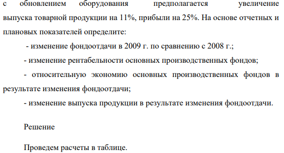 Среднегодовая стоимость основных производственных фондов в 2008 году составляла 7,3 млрд. руб. Выпуск товарной продукции составил 8,3 млрд. руб., прибыль – 1,1 млрд. руб.