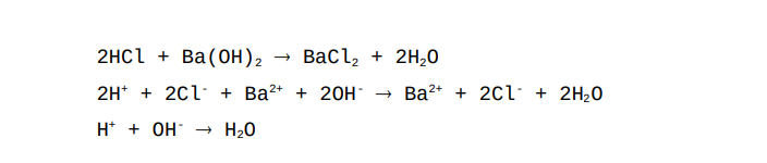 Закончить молекулярные и написать сокращенные ионные уравнения реакций взаимодействия следующих веществ