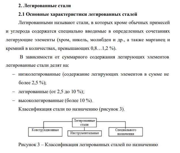 Легированные стали