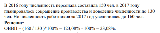 В 2016 году численность персонала составила 150 чел. в 2017 году планировалось сокращение производства и доведение численности до 130 чел. Но численность работников за 2017 год увеличилась до 160 чел.
