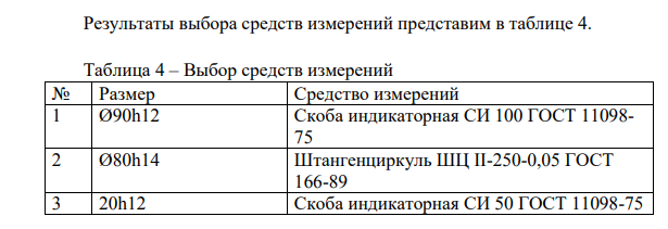 Для каждого размера детали подобрать средство измерений для серийного производства. 2. Для резьбы, шлицев или зубьев указать средства для комплексного и поэлементного контроля.