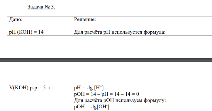 Дано: рН (КОН) = 14 V(KOH) р-р = 5 л Найти: m (КОН) - ?