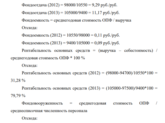 На основании данных, приведенных в таблице, проведите анализ внеоборотных активов хозяйствующего субъекта.