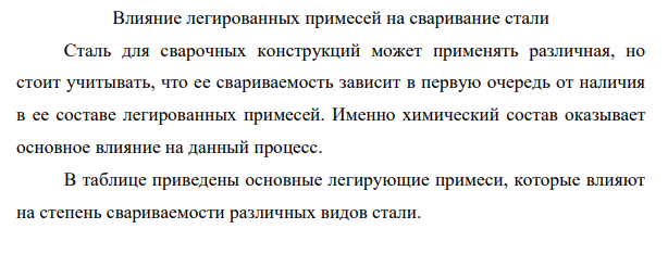 Опишите технологию сварки стальных деталей