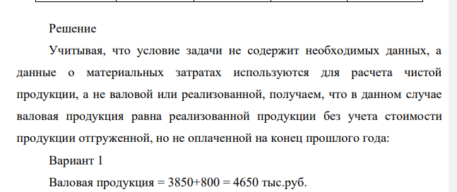 Целлюлозно-бумажный комбинат выпустил за отчетный период готовой продукции на сумму А тыс. руб.; стоимость полуфабрикатов собственного изготовления для реализации на сторону составила Б тыс. руб. Стоимость продукции отгруженной, но не оплаченной на конец прошлого года – В тыс. руб.
