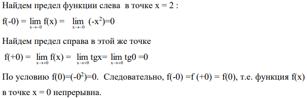 Задана функция y = f(x). Найти точки разрыва функции, если они существуют.