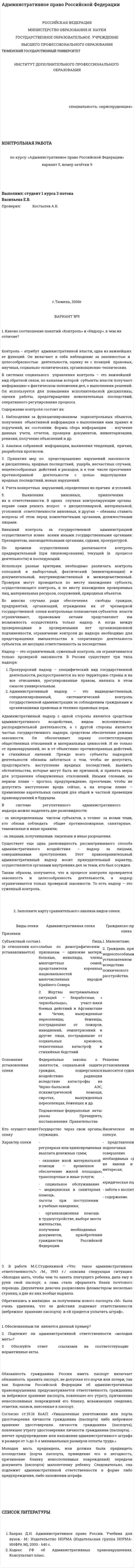 Административное право Российской Федерации. 2