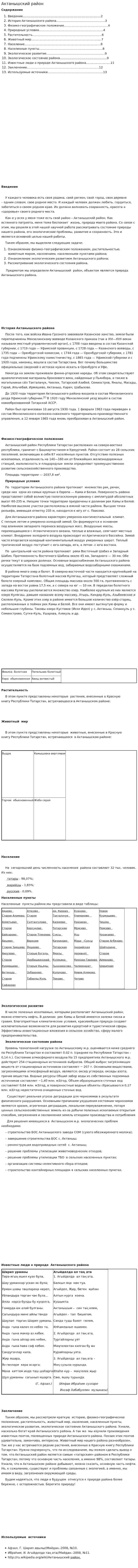 Актанышский район