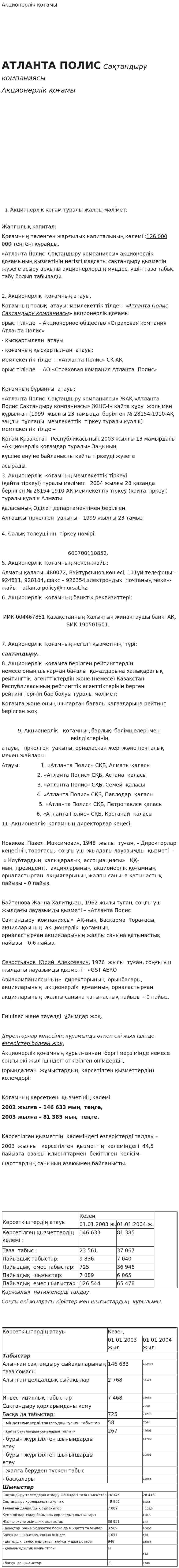 Акционерлік қоғамы
