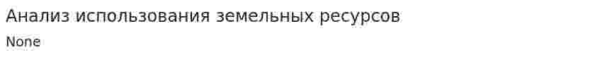 Анализ использования земельных ресурсов. 7