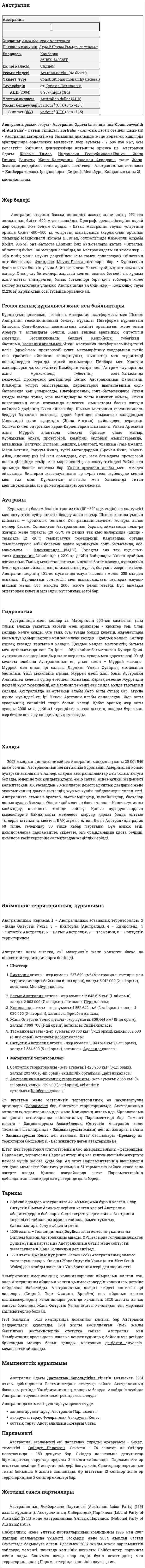 Австралия