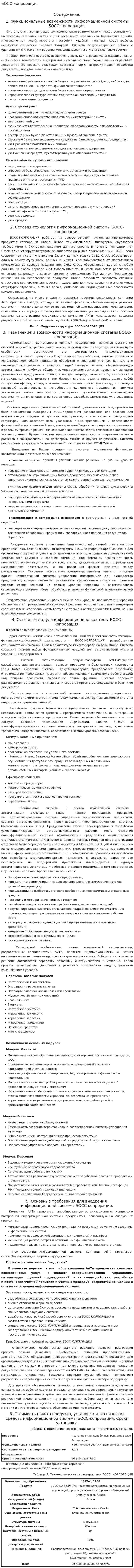 БОСС-копрорация