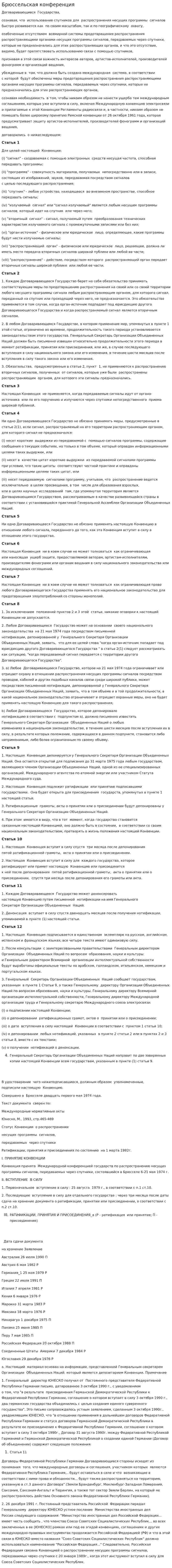 Брюссельская конференция