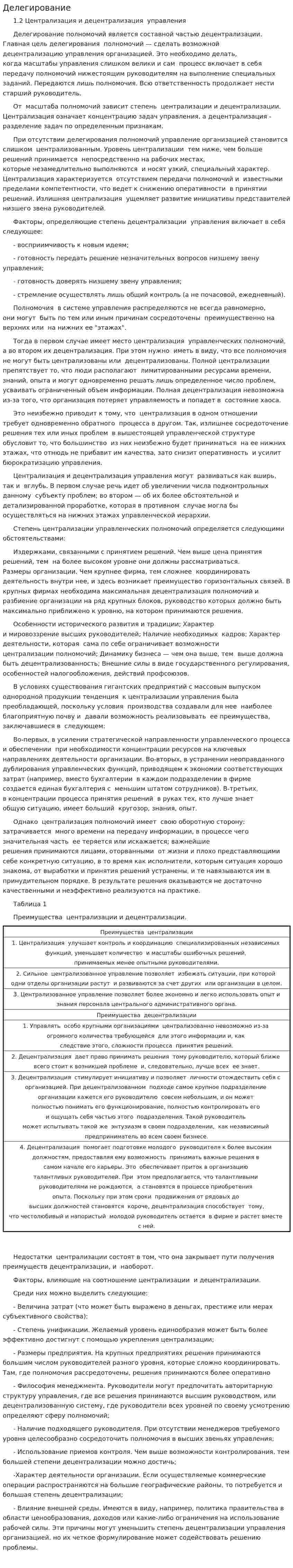 Делегирование