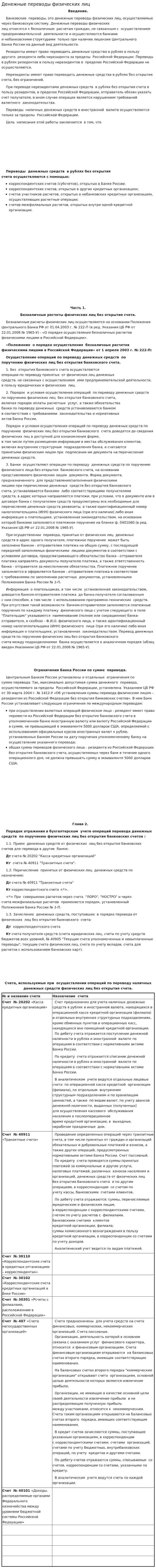Денежные переводы физических лиц. 2