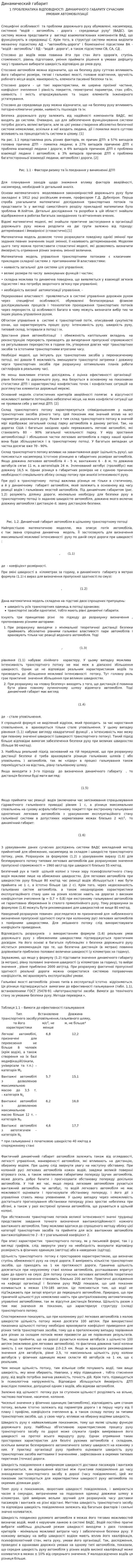 Динамический габарит