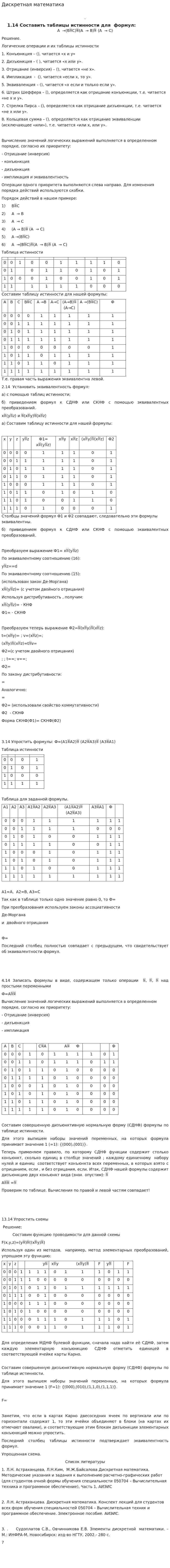 Дискретная математика