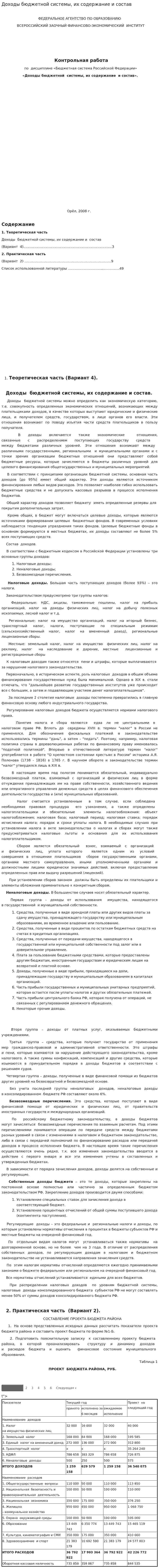 Доходы бюджетной системы, их содержание и состав. 13