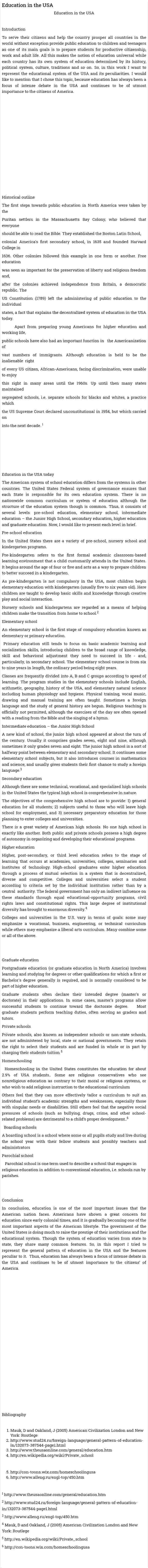 Education in the USA. 3