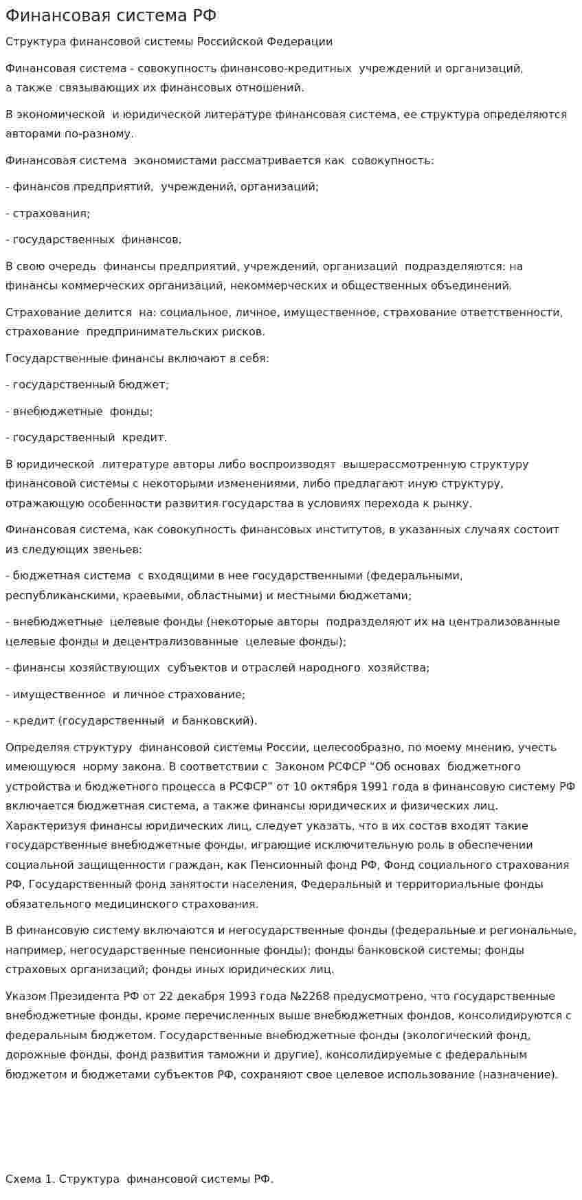 Финансовая система РФ. 4