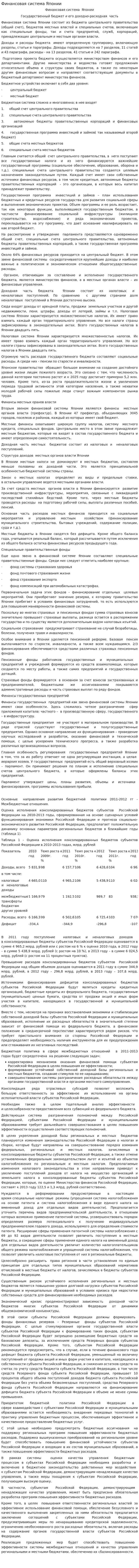 Финансовая система Японии. 3