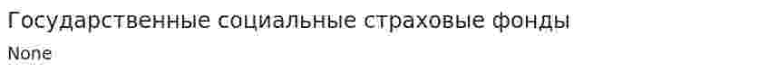 Государственные социальные страховые фонды. 2