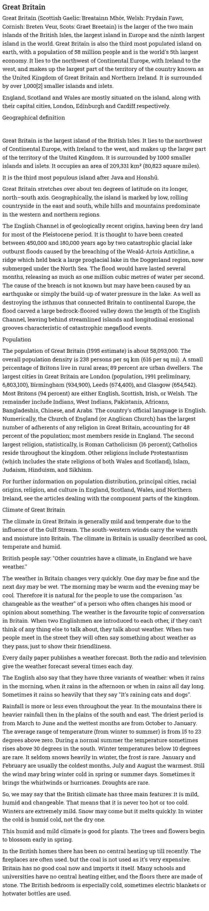 Great Britain. 16