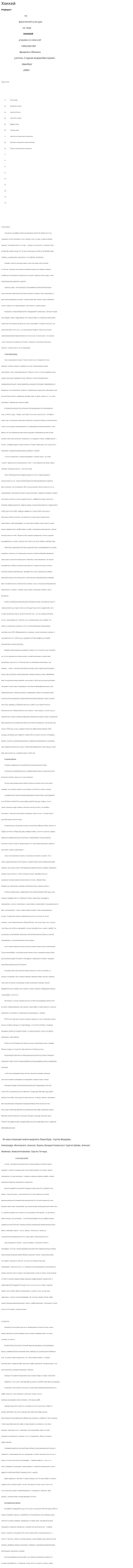 Хоккей. 2