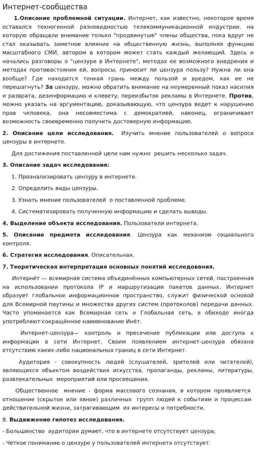 Интернет-сообщества