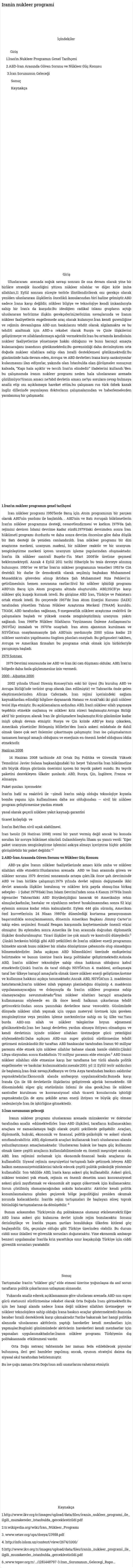 Iranin nukleer programi