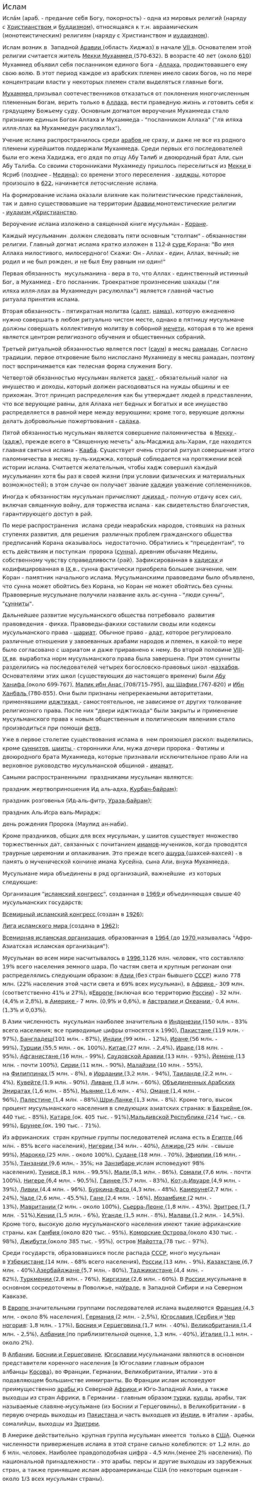 Ислам. 2