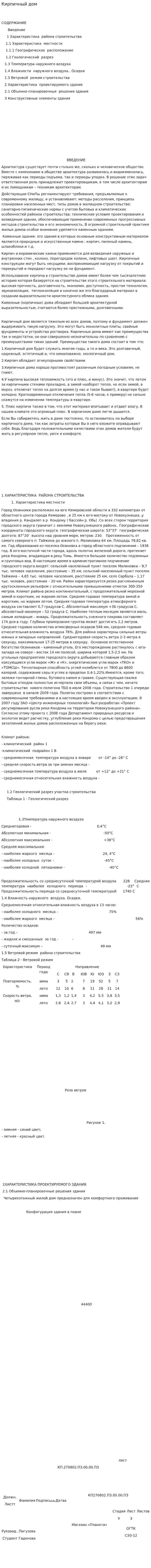 Кирпичный дом