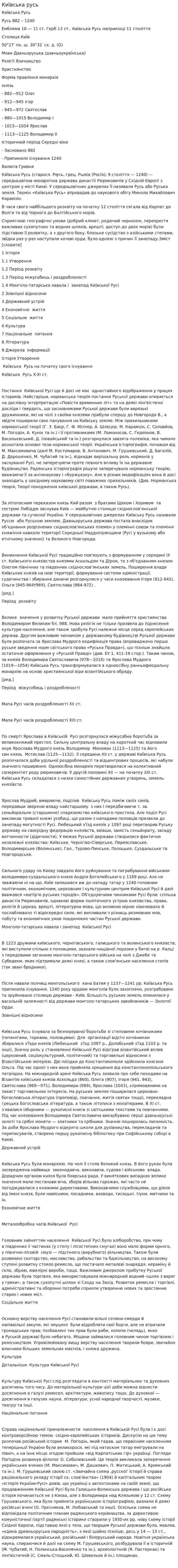 Київська русь