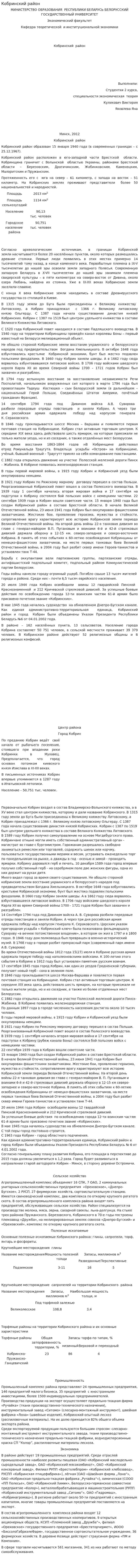 Кобринский район