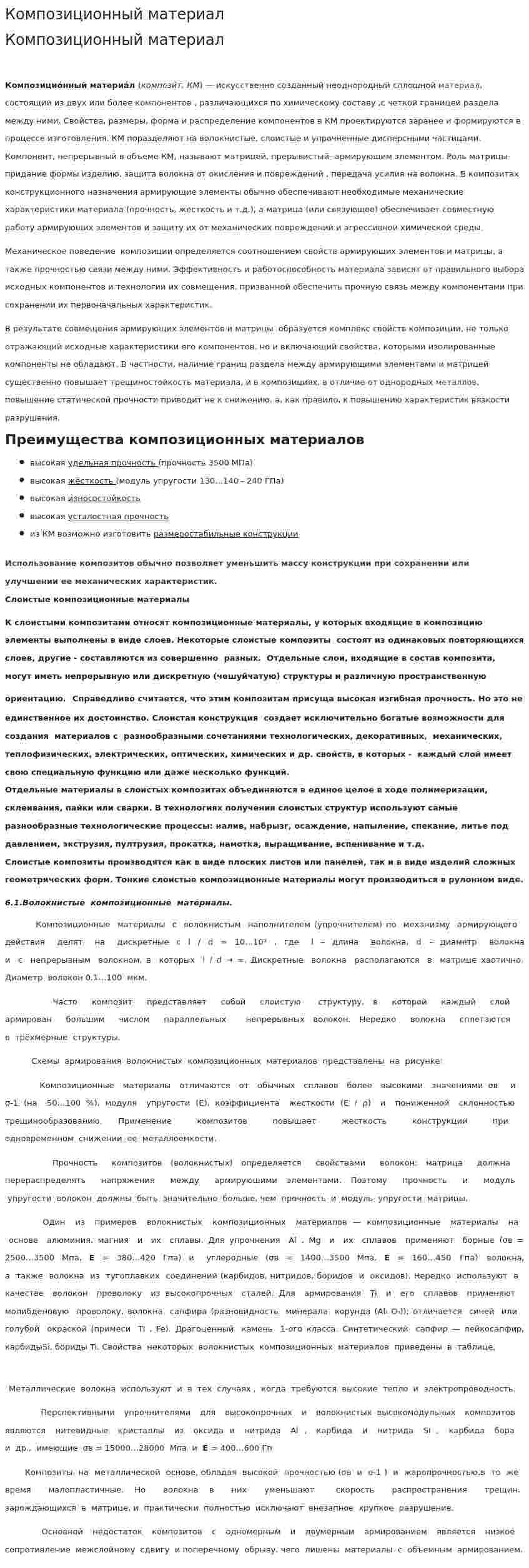 Композиционный материал