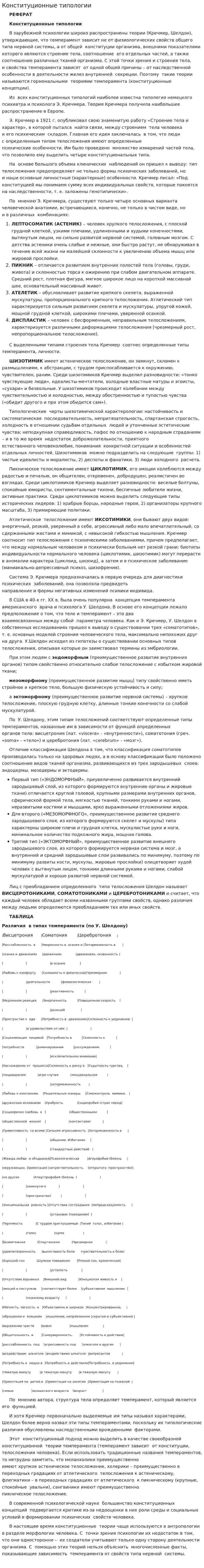 Конституционные типологии