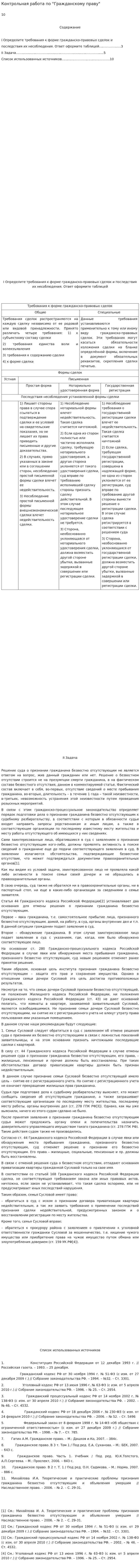 Контрольная работа по "Гражданскому праву". 405