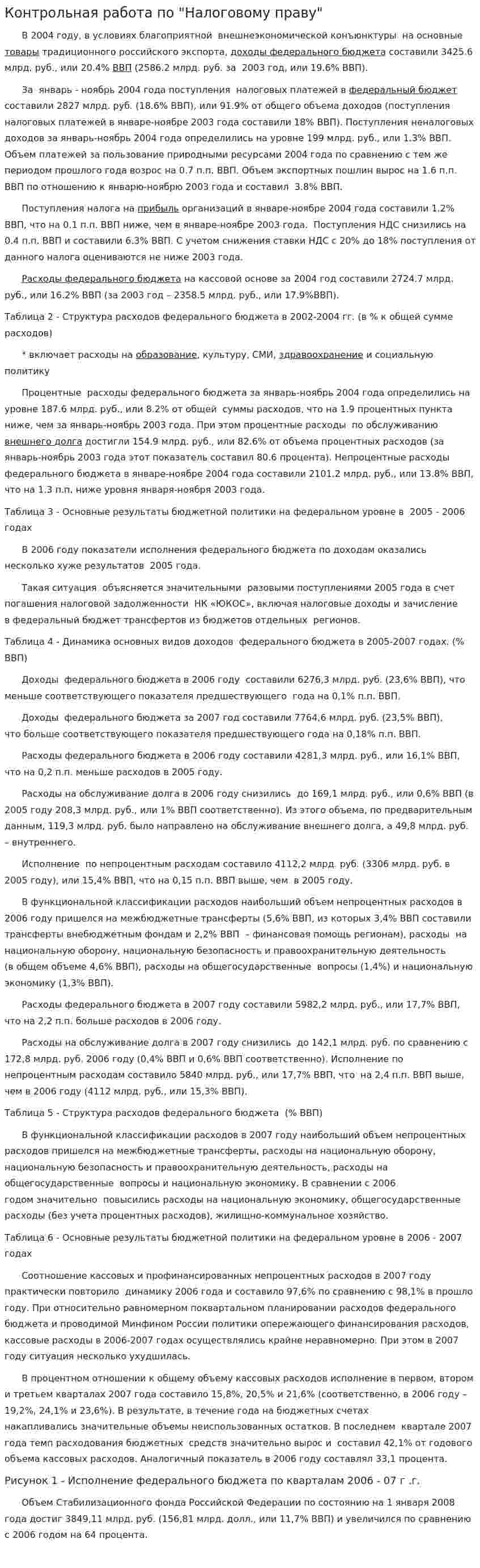 Контрольная работа по "Налоговому праву". 60
