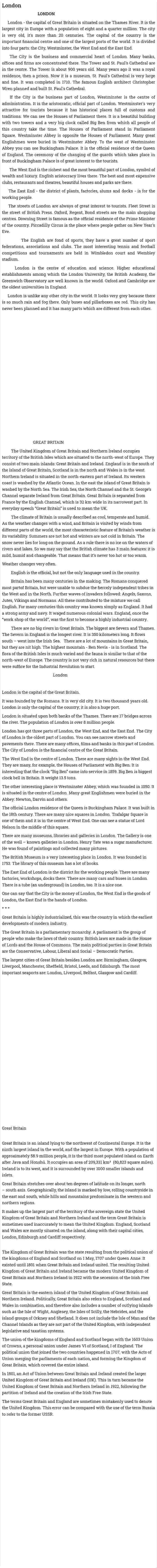 London. 10