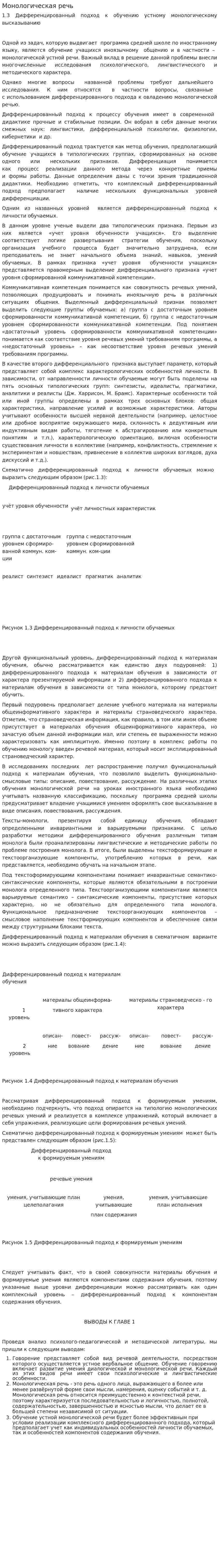 Монологическая речь